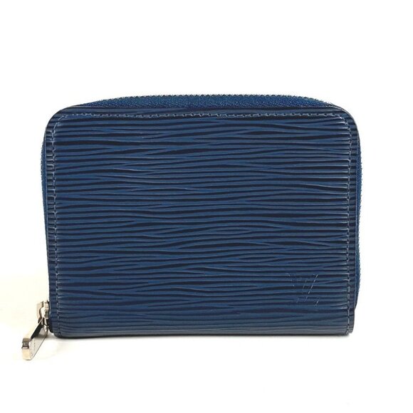 LOUIS VUITTON M60438 Epi zip-around coin purse Wallet Coin Case - Picture 1 of 8